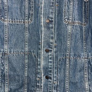 Stylish Blue Button-Up Denim Jeans